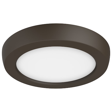 Nuvo Blink Pro 9W 5 in. LED Fixture - CCT Selectable - Round Shape - Bronze Finish - 120V 62/1702